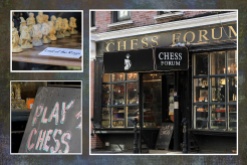 Chess shop in Greenwich Village near Washington Sq.