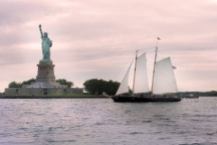 Sailing to the Statue of Liberty