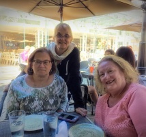 Lunch with friends. Mary and Vicki